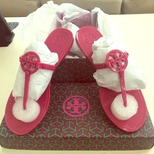 Tory Burch Pink Mini Miller Sandal